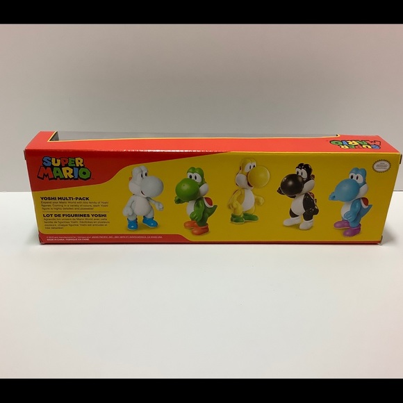 Nintendo Yoshi Super Mario Jakks Pacific 5 Pack - Picture 2 of 5